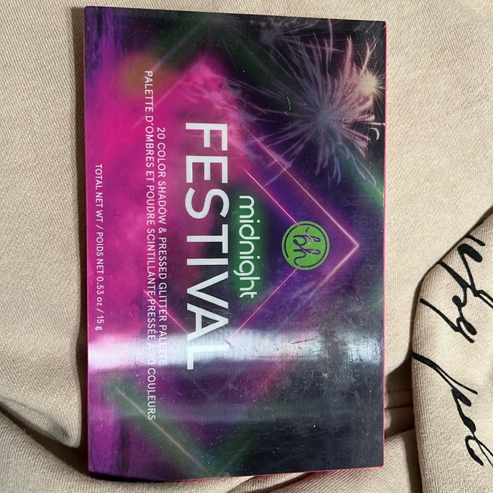 Bh midnight festival with bright colors perfect for a festival, rave etc.